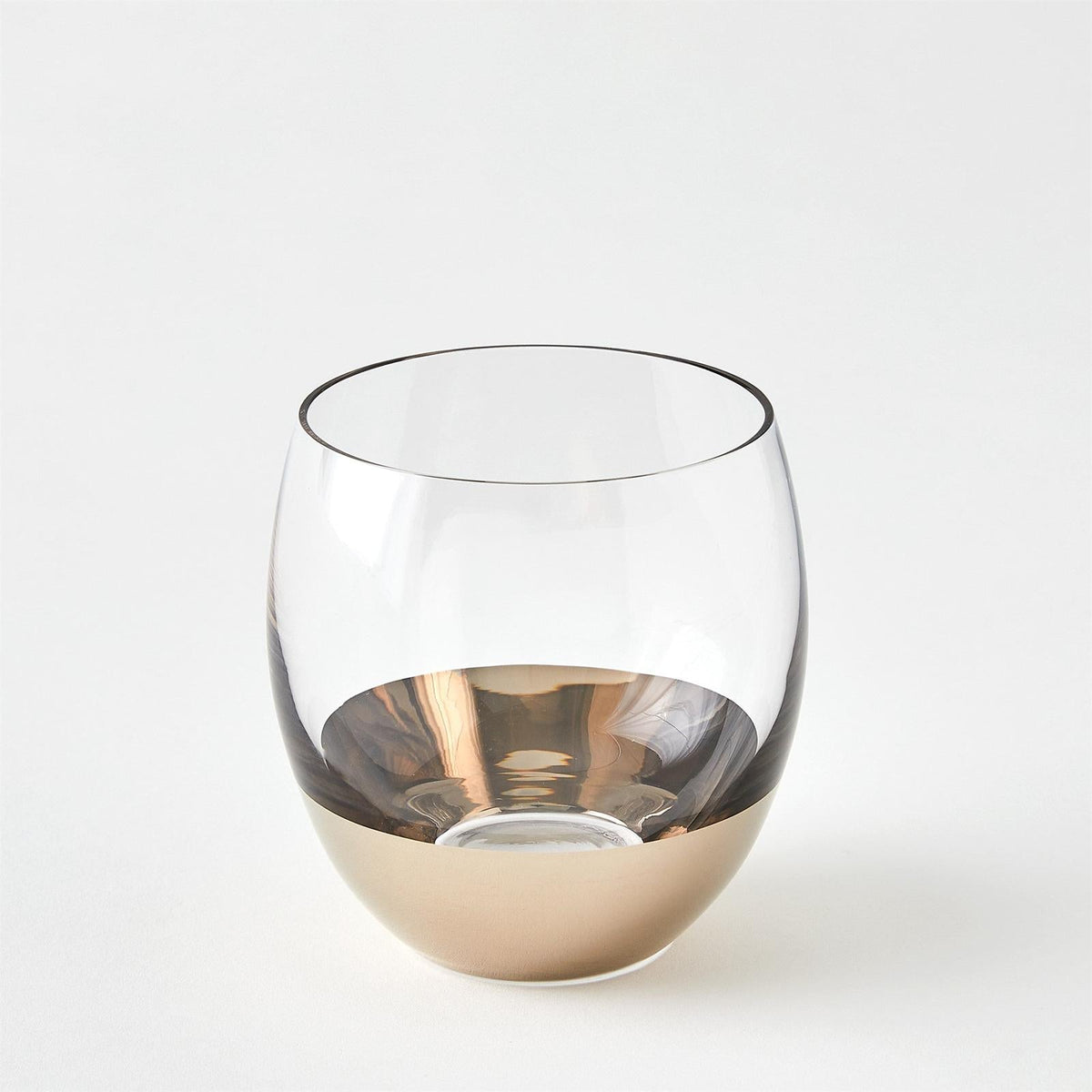 Global Views Metallic Orb DOF Glass