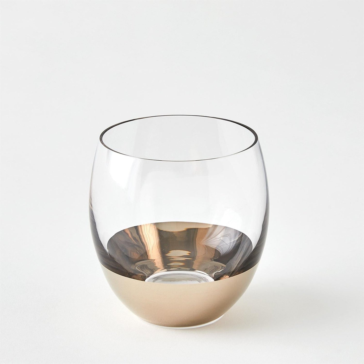Global Views Metallic Orb DOF Glass