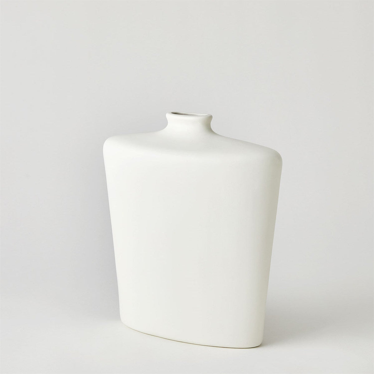 Citizen Artist for Global Views Matte White Terzo Vase