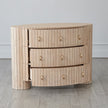 Global Views Luna Natural Oak Chest