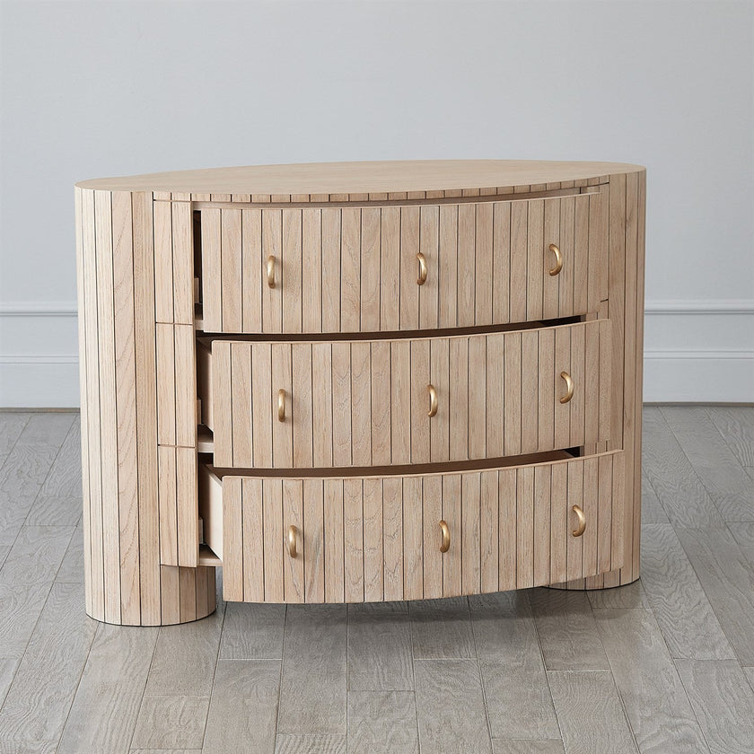 Global Views Luna Natural Oak Chest