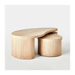 Global Views Casita Natural Oak Cocktail Table