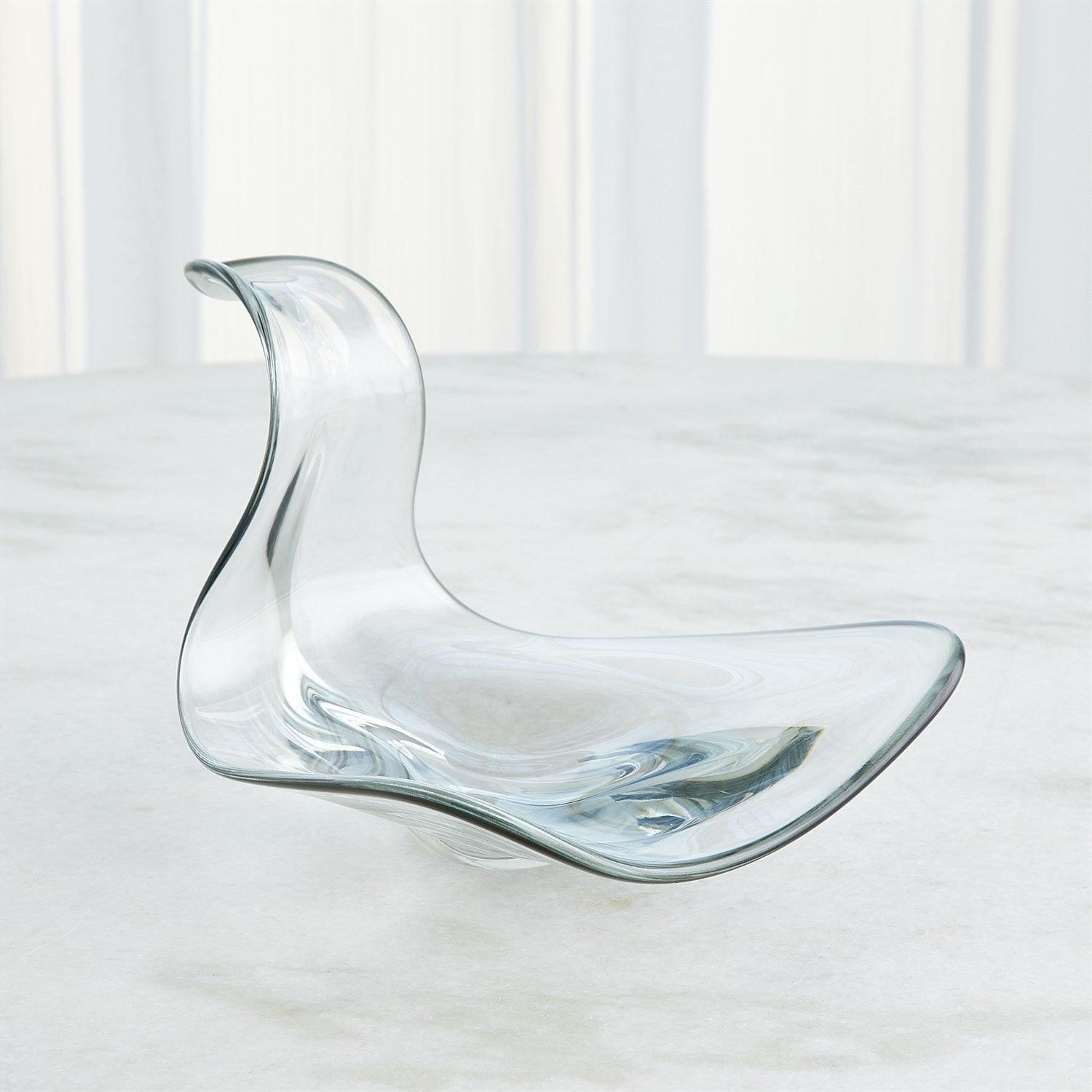 Global Views Grey Wave Bowl