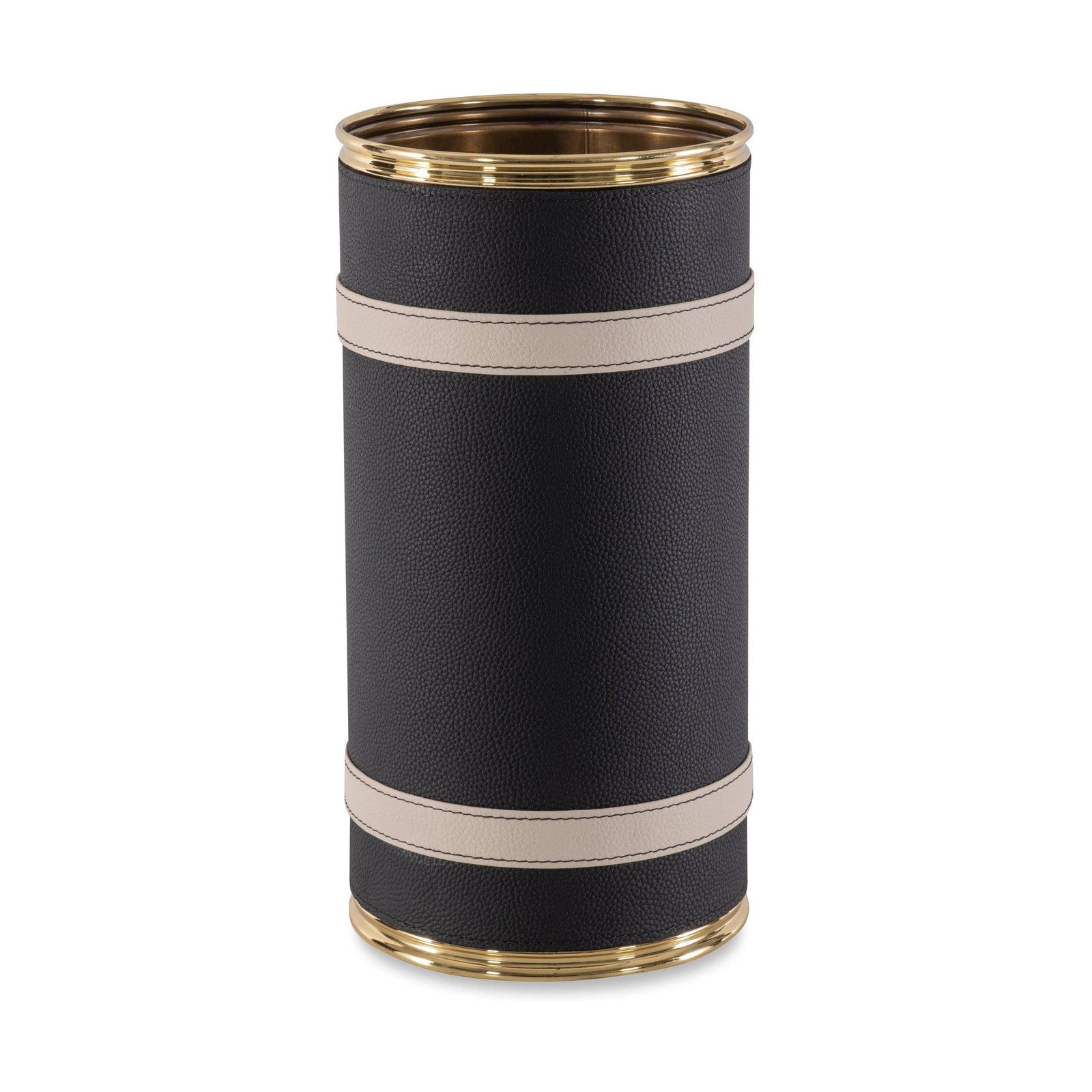 Maitland Smith Leather Umbrella Stand