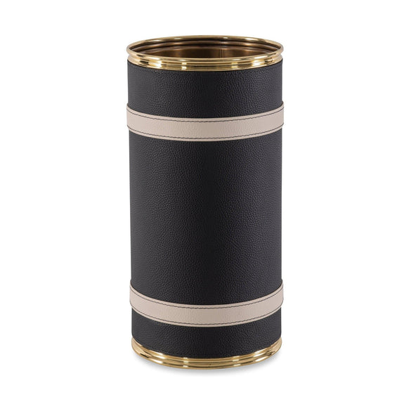 Maitland Smith Leather Umbrella Stand