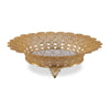 Maitland Smith Carved Crystal Bowl