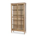 Century Furniture Maison 47 Stocked Brass Front Curio