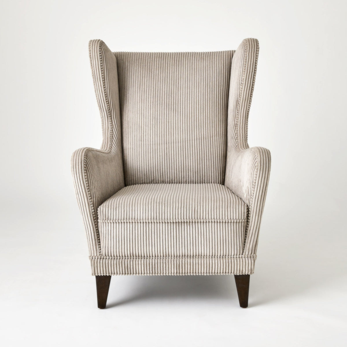 Global Views Wing Corduroy Chair