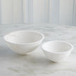 Global Views White Oiled Alabaster Bowl Clearance