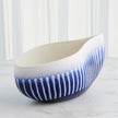Global Views Giant Cobalt Teardrop Bowl