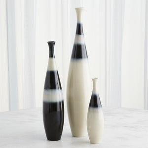 Global Views Cobalt Banded Bottle