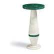 Maitland Smith Malachite Martini Table