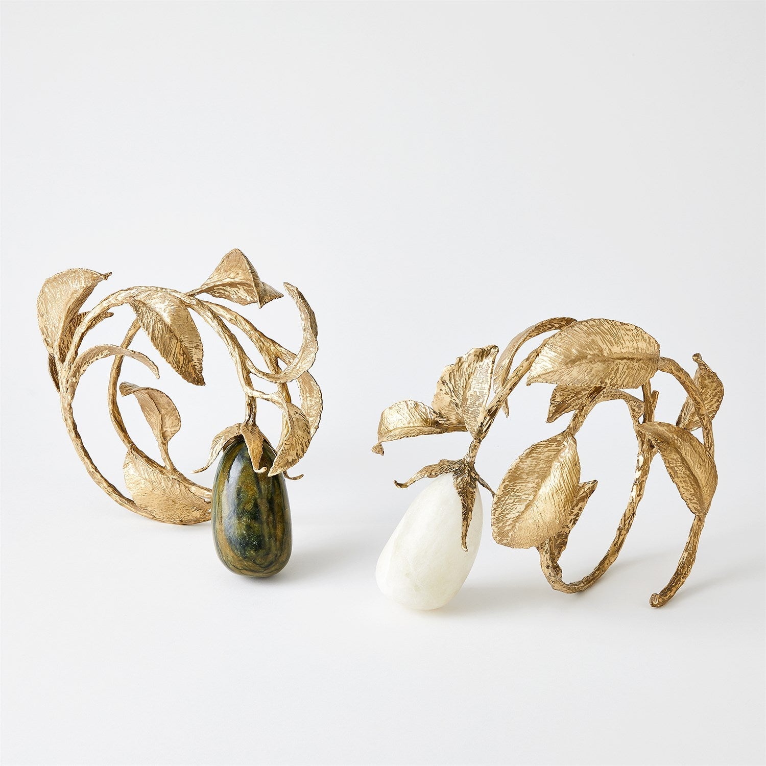 Global Views Stone Fruit Sculpture