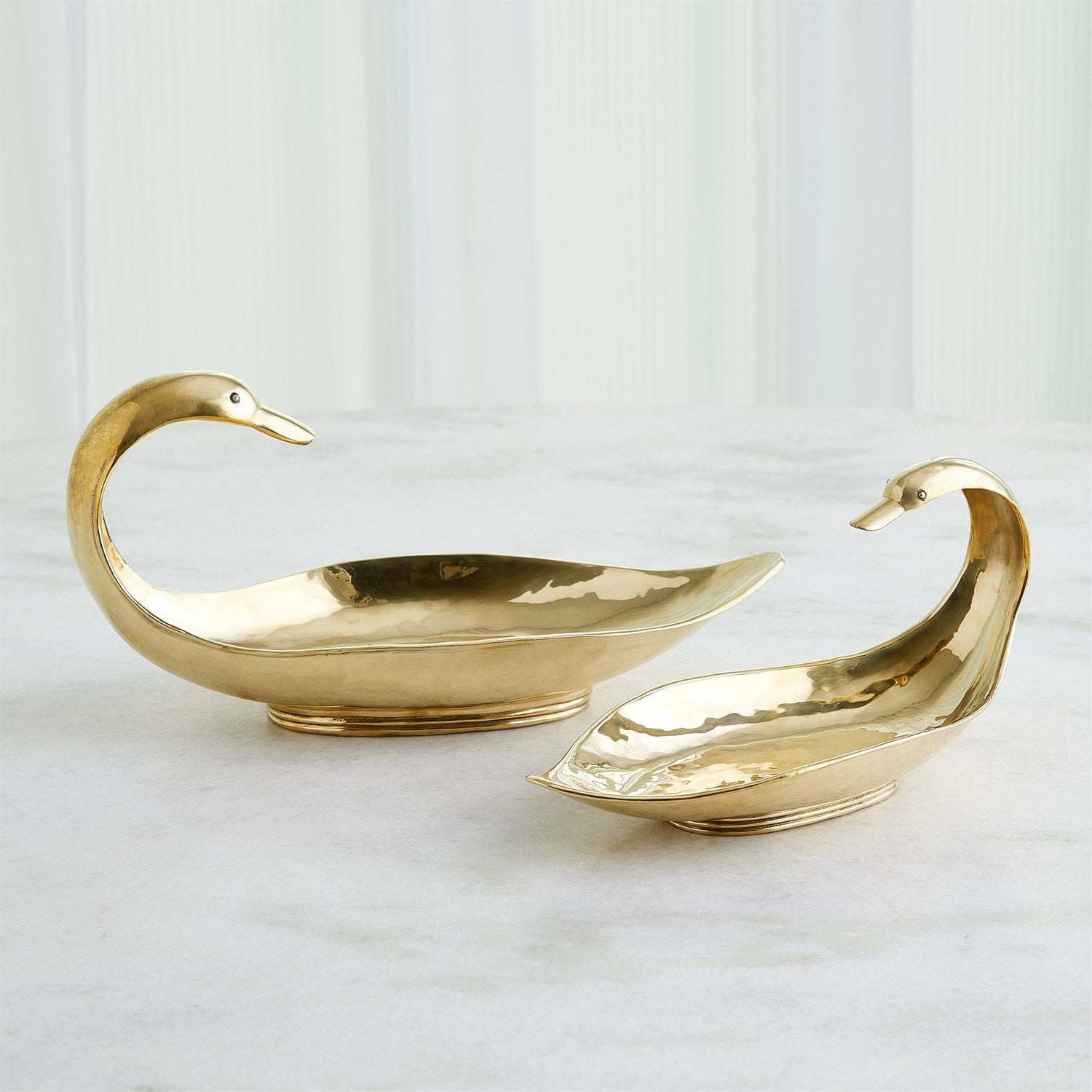 Global Views Brass Duck Bowl Polished
