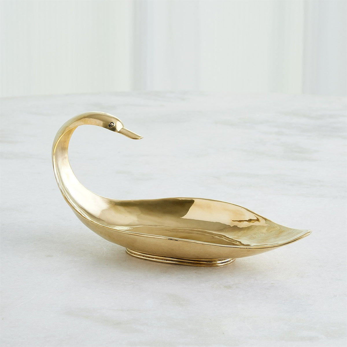 Global Views Brass Duck Bowl Polished