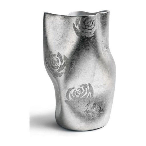 Maitland Smith Silver Roses Vase