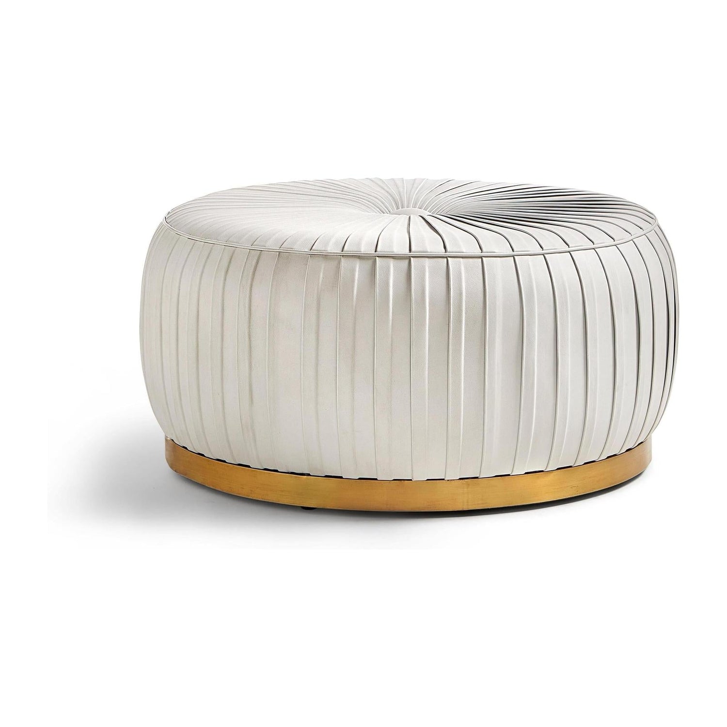 Maitland Smith Tufted Ottoman