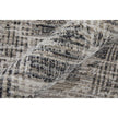 Feizy Sonora 39NYF Modern Abstract Rug in Gray/Ivory