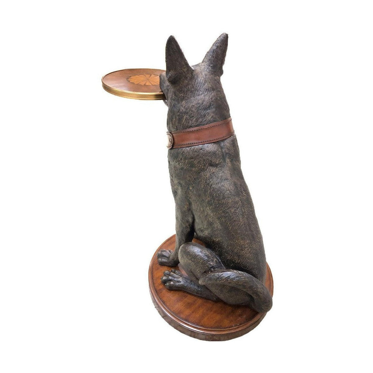 Maitland Smith German Shepherd Accent Table