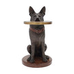 Maitland Smith German Shepherd Accent Table