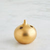 Global Views Matte Gold Oh No Vase