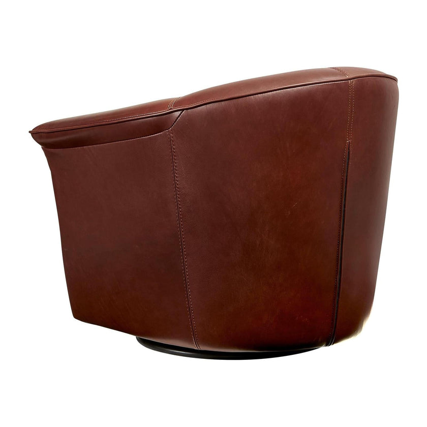 Maitland Smith Scoop Swivel Chair Clearance
