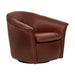 Maitland Smith Scoop Swivel Chair