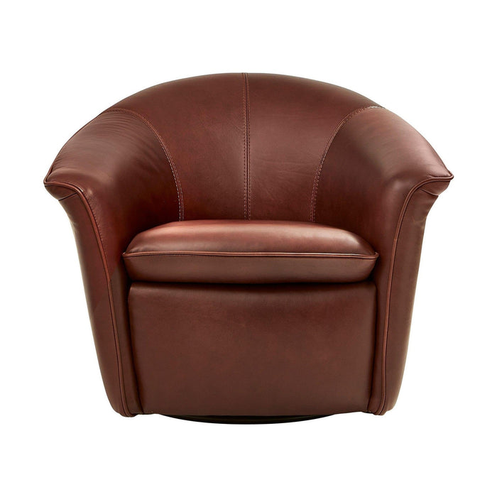 Maitland Smith Scoop Swivel Chair