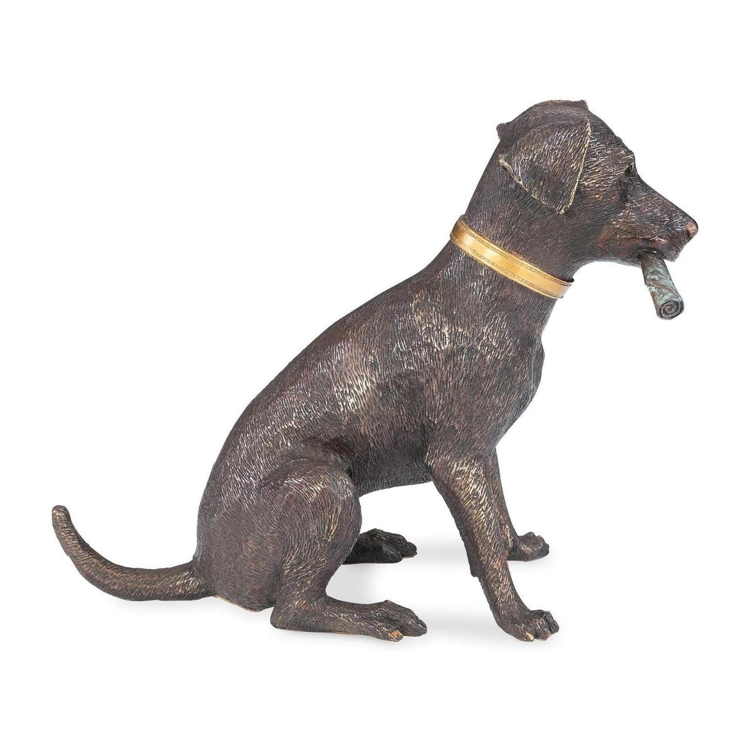 Maitland Smith Labrador Smoking A Cigar