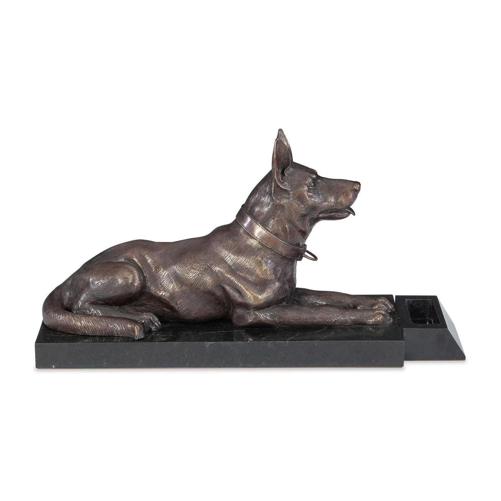 Maitland Smith German Shepherd Card Holder