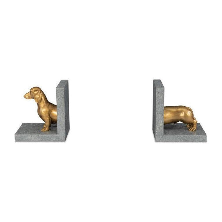 Maitland Smith Dachshund Bookend