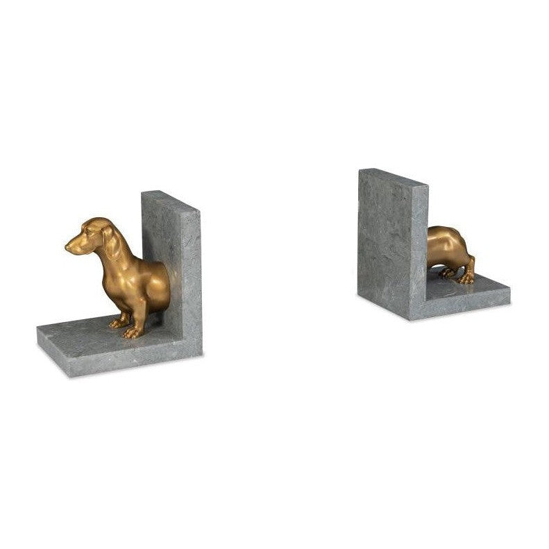 Maitland Smith Dachshund Bookend