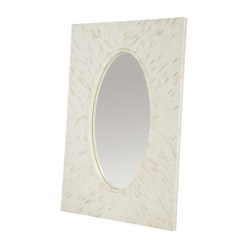 Maitland Smith Large Bone Mirror