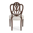 Maitland Smith Heart Side Chair Pearl