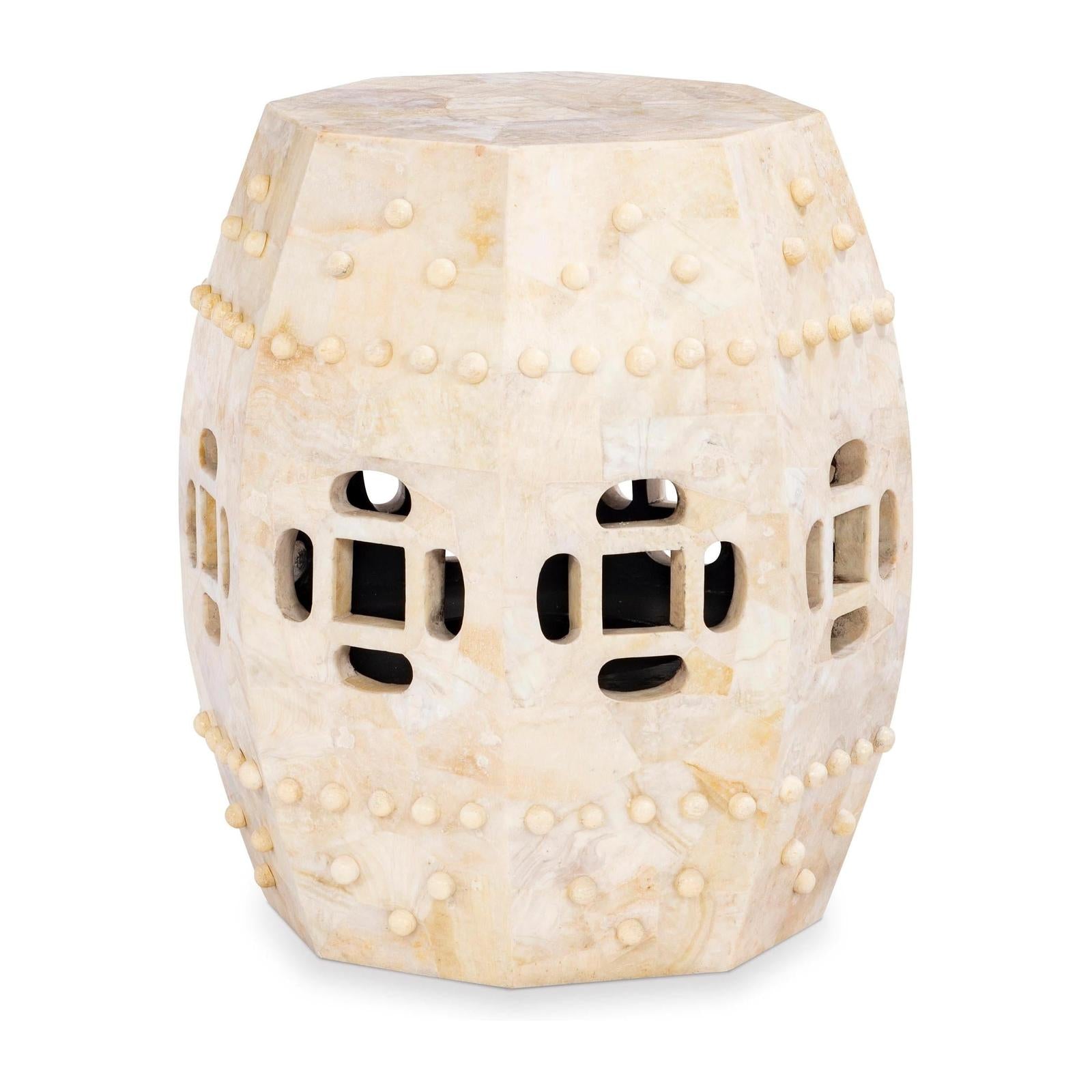 Maitland Smith Qing Crystal Accent Table