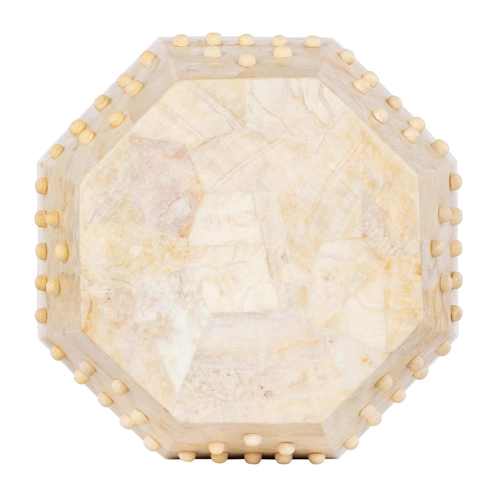 Maitland Smith Qing Crystal Accent Table