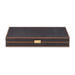 Maitland Smith Brown Leather Game Board