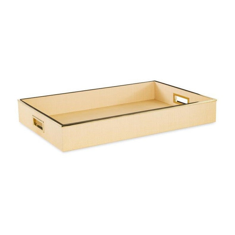 Maitland Smith Large Raffia Tray