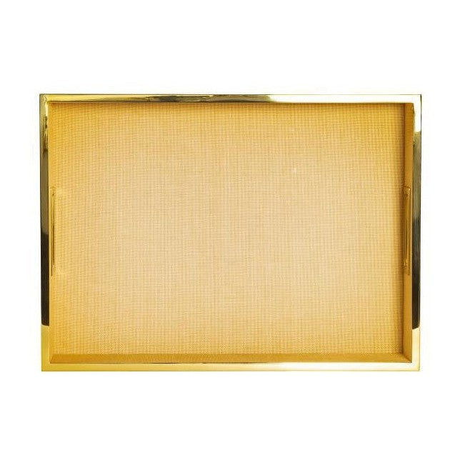 Maitland Smith Large Raffia Tray
