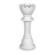 Maitland Smith White Chess Table King