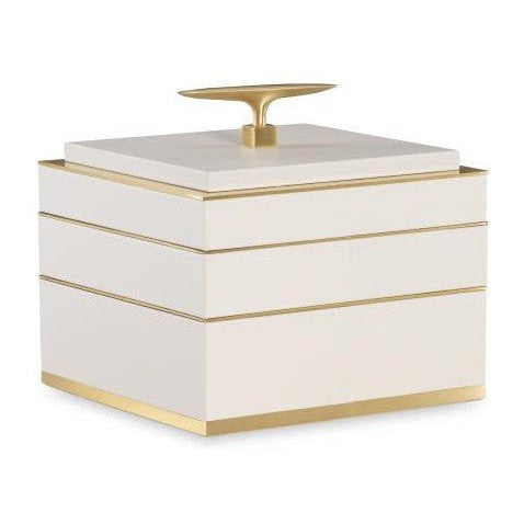 Maitland Smith Cream Compartment Box