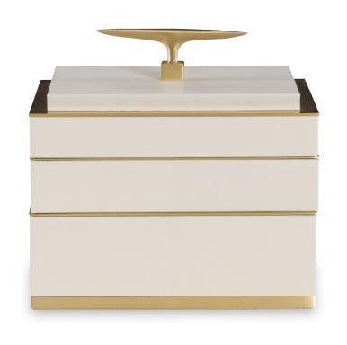 Maitland Smith Cream Compartment Box