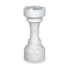 Maitland Smith White Chess Table Castle