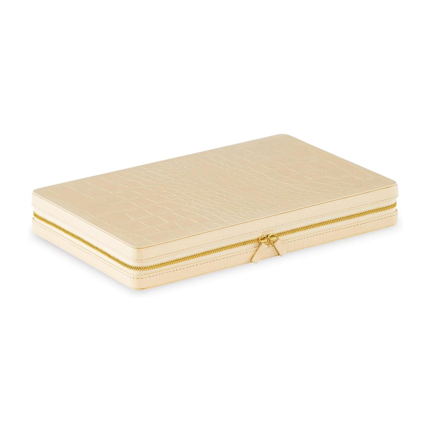 Maitland Smith Travel Backgammon Board Cream