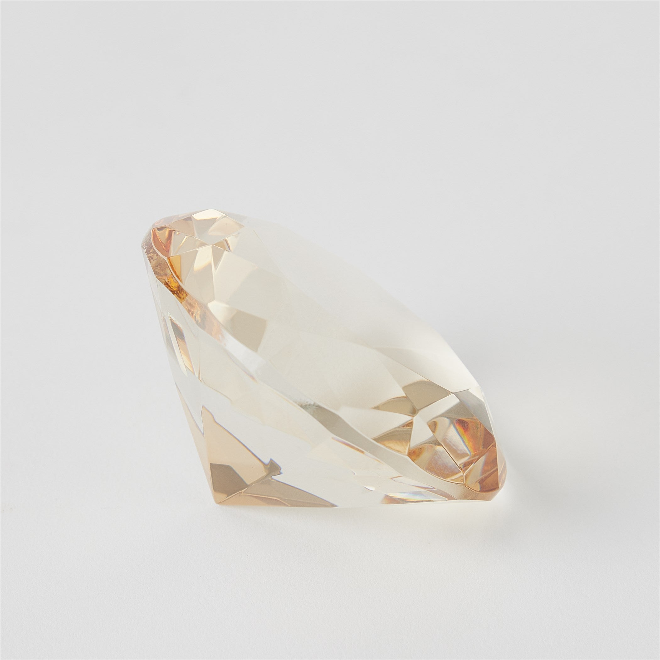 Global Views Oford Jewels Amber Round