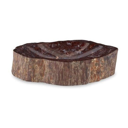 Maitland Smith Red Petrified Bowl