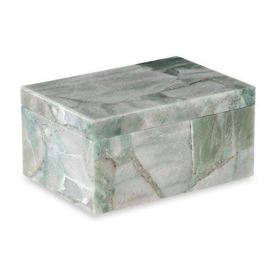 Maitland Smith Large Green Aventurine Box