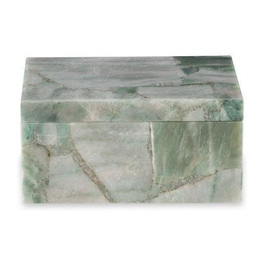 Maitland Smith Large Green Aventurine Box