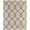 Feizy Kimball 8A36F Transitional Trellis & Lattice Rug in Ivory/Gray/Tan