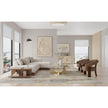 Feizy Kendall 8A61F Modern Abstract Rug in Tan/Gray/Ivory